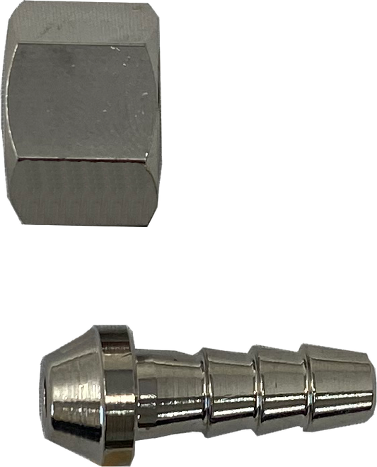TUERCA 1/4 GAS + ESPIGA TUBO 6mm