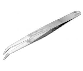 PINZA PRECISIÓN PUNTAS CURVAS 120 MM