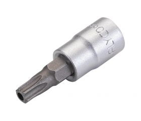 VASO 1/4' CON PUNTA TORX INV T6
