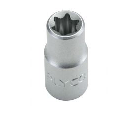 LLAVE VASO 1/4 TORX HEMBRA E4