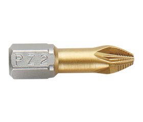 CAJA 10 PUNTAS 1/4' TIN PZ1X25 MM