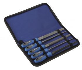 JUEGO 5 LIMAS D/BASTO 200 MM B/NYLON