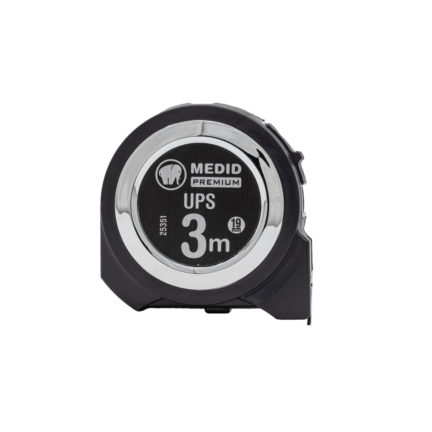 Flexómetro UPS Cromado – 3 m METRO MEDID