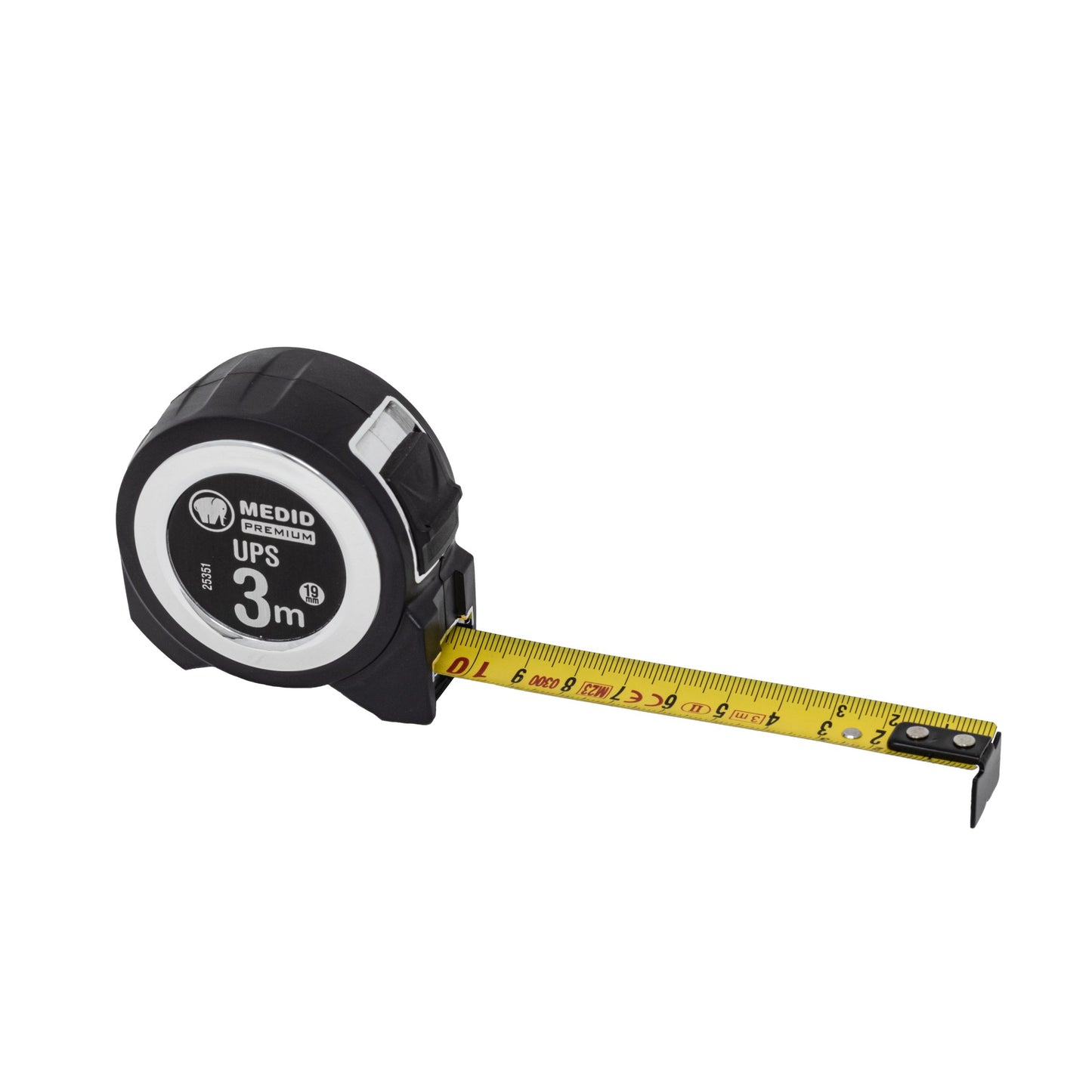 Flexómetro UPS Cromado – 3 m METRO MEDID