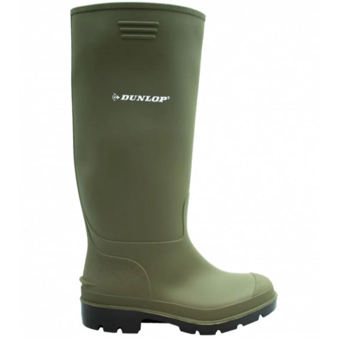 Bota de agua Dunlop Pricemastor verde PVC
