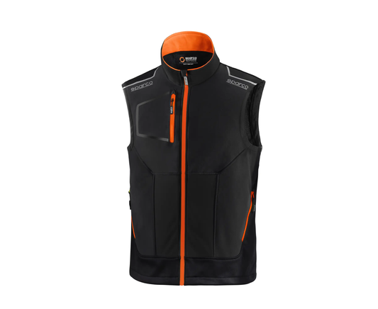 SPARCO CHALECO ILLINOIS NARANJA/NEGRO