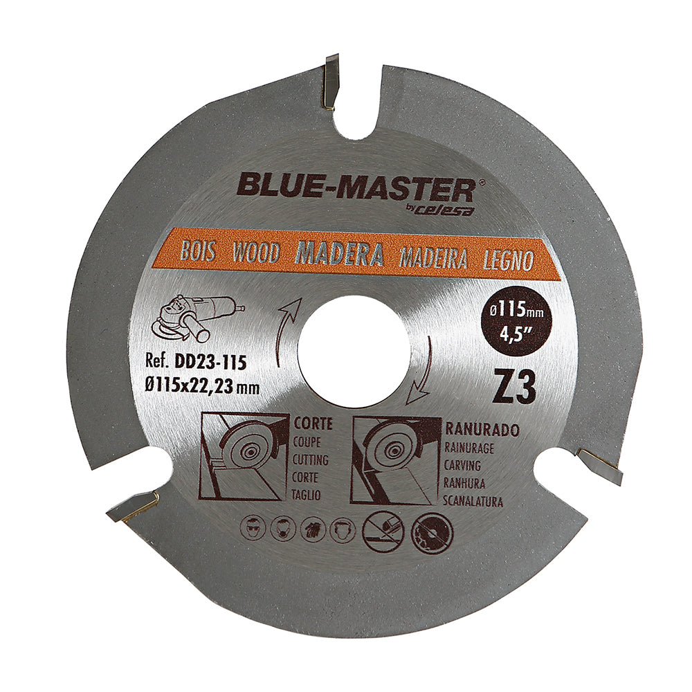 DISCO PLACA MD MADERA Ø115 Z3