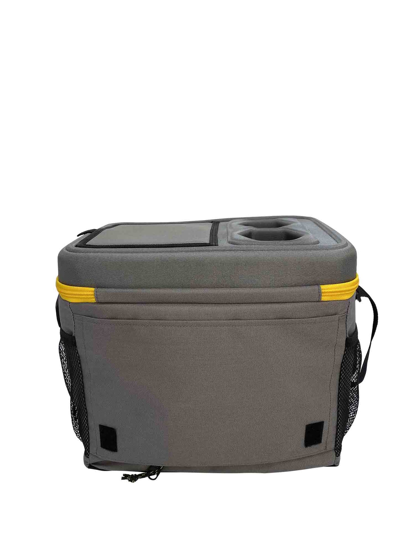 BOLSA CON PORTAVASOS Y TRAMPILLA RÁPIDA CATERPILLAR