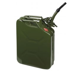 BIDON METALICO 20L.(JERRYCAN)+BOCA FLEX.