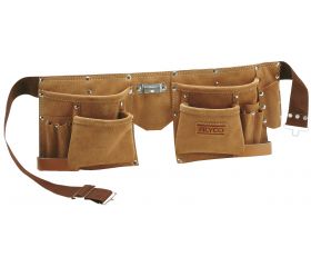 BOLSA DOBLE DE CUERO