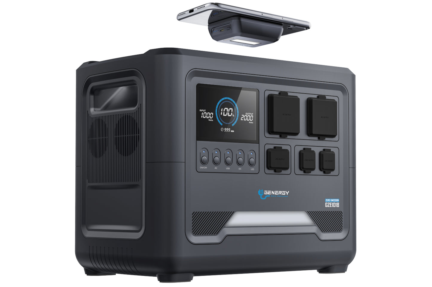 ESTACIÓN DE ENERGIA GENERGY GZE-1018 1800W