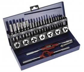 JUEGO 31 PIEZAS MACHOS+COJINETES HSS