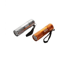 LINTERNA TUBULAR 9 LED ALYCO ORANGE