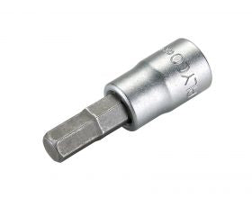 VASO 1/4' CON PUNTA HEXAGONAL 3 MM