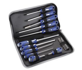JUEGO 22 DESTORNILLADORES BOLSA NYLON