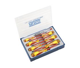 JUEGO 8 DESTORNILLADORES AISLADOS