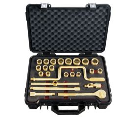 JGO DE LLAVES DE VASO 1/2' 24PZS AL-BR