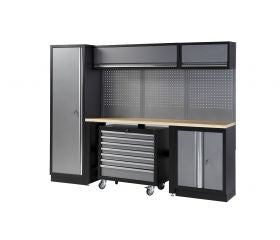 CONJUNTO MODULAR 4 MOD. BASE MADERA