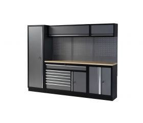 CONJUNTO MODULAR 4 MOD. BASE DE MADERA