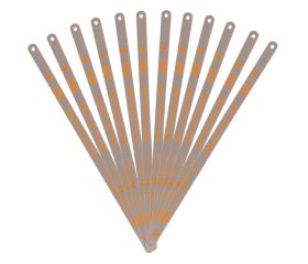 BLISTER 12 HOJ.SIERRA 300MM ALYCO ORANGE