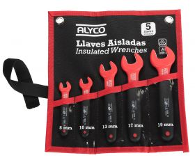 JUEGO 5 LLAVES FIJAS VDE B/NYLON