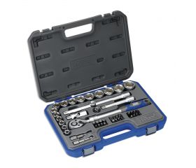 JUEGO LLAVE VASO 1/2 47 PIEZAS PULGADAS