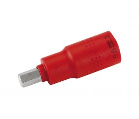 LLAVE VASO 1/2' PUNTA HEX AISLADO 4 MM