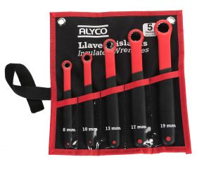 JGO 5 LLAVES ACODADA VDE B/NYLON 8-19MM