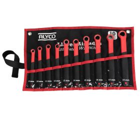 JGO 10 LLAVES ACODADA VDE B/NYLON 8-19MM