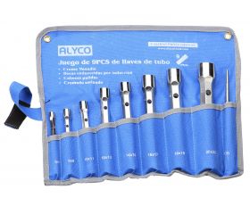 JUEGO 9 LLAVES TUBO FORJADA 6X7-20X22