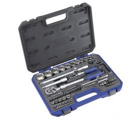 JUEGO VASOS 1/2' 1/4' 66 PIEZAS