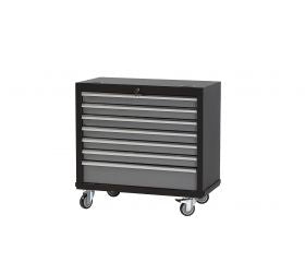 CARRO ANCHO 7 CAJONES 1360x281x350 MM