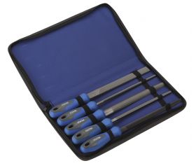 JUEGO DE 5 LIMAS DE 200 MM EN B/NYLON