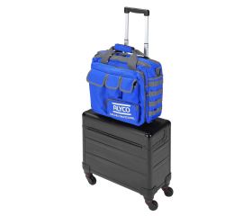 MALETA ALUMINIO 4 RUEDAS + BOLSO 198154