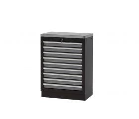 ARMARIO BASE DE 9 CAJOES BASE ACERO INOX