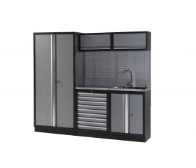 CONJUNTO MODULAR 3 MOD. GRIFO BASE ACERO