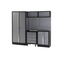 CONJUNTO MODULAR 3 MOD. BASE ACERO INOX