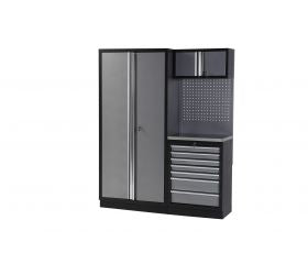 CONJUNTO MODULAR 2 MOD. BASE ACERO INOX