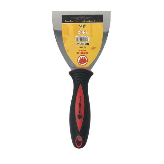 Espátula de pintor bimaterial inoxidable – 100 mm MEDID