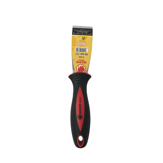 Espátula de pintor bimaterial inoxidable – 40 mm MEDID