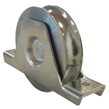 RUEDA ENCASTRAR PUERTA CORREDERA PARA ATORNILLAR GALVANIZADA