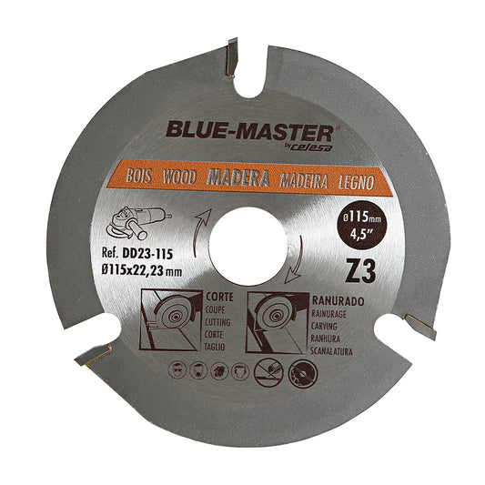DISCO PLACA MD MADERA Ø125 Z6