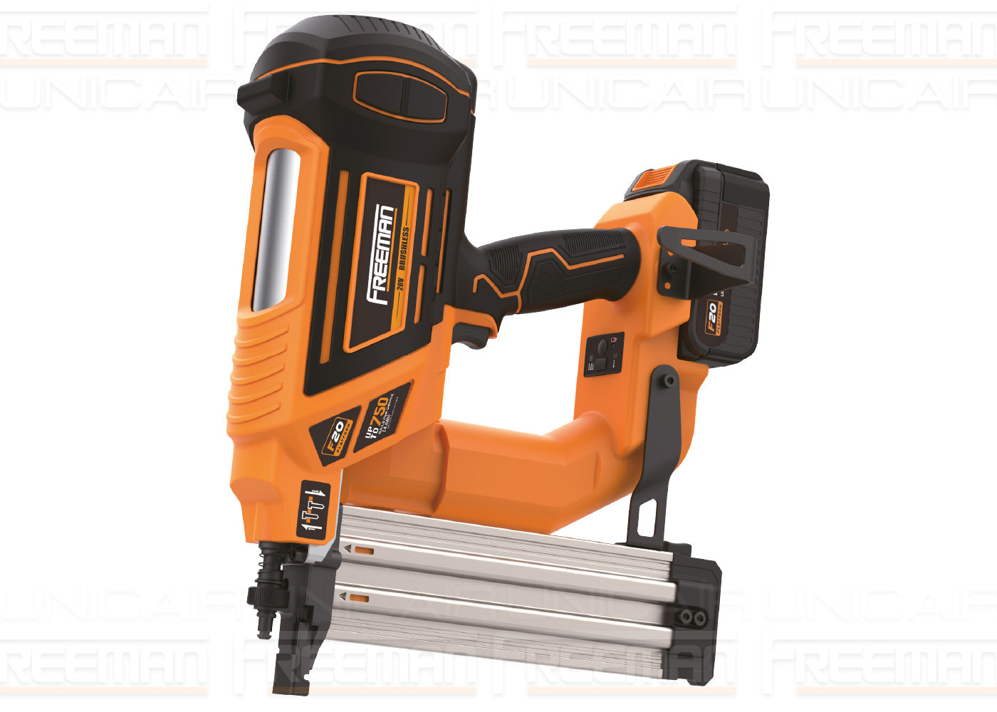 CLAVADORA BATERÍA FREEMAN MOD LDST-64 CON BATERÍAS Y CARGADOR