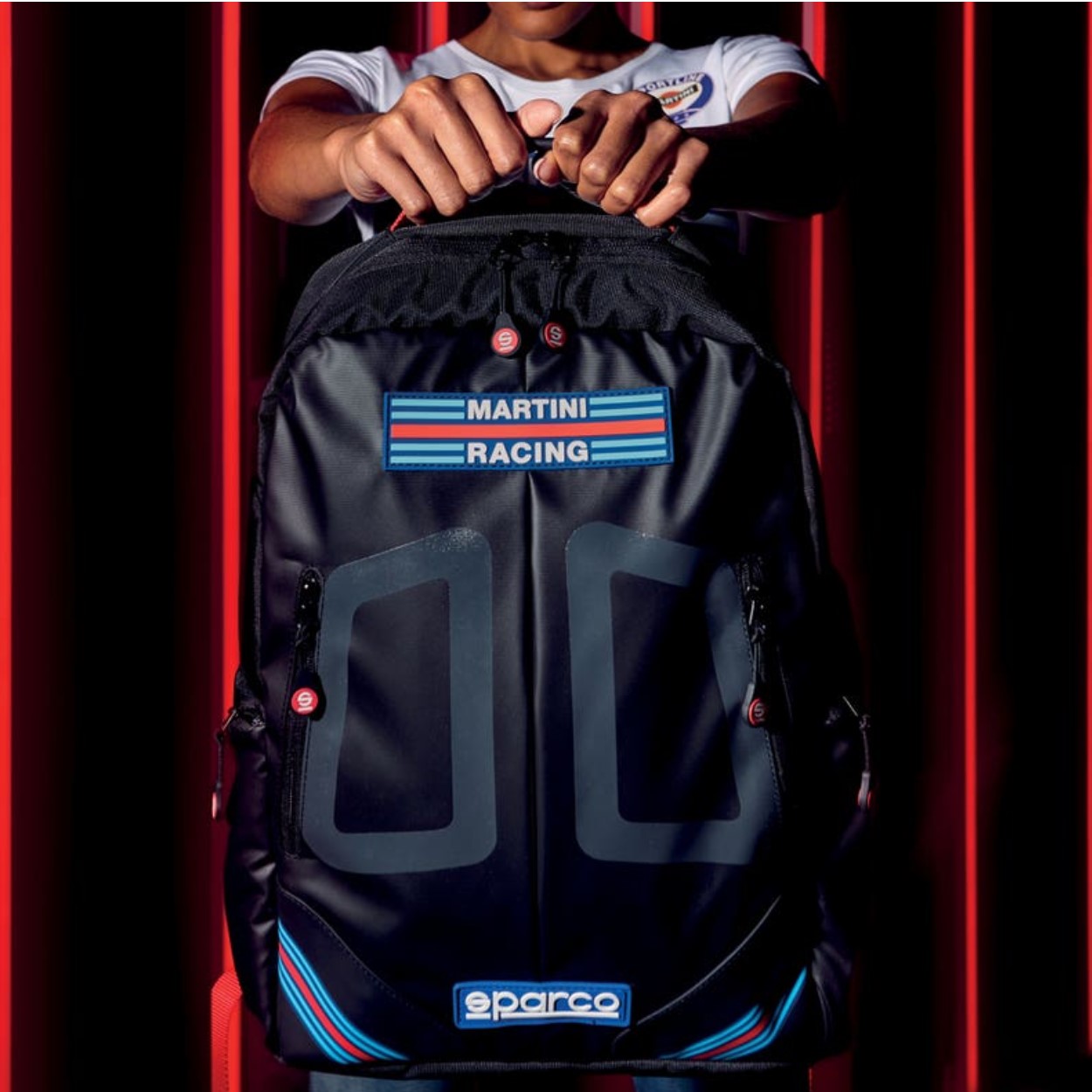 MOCHILA SPARCO STAGE MARTINI RACING