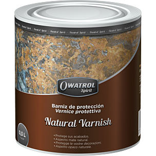 NATURAL VARNISH: BARNIZ DE PROTECCIÓN 0.5L