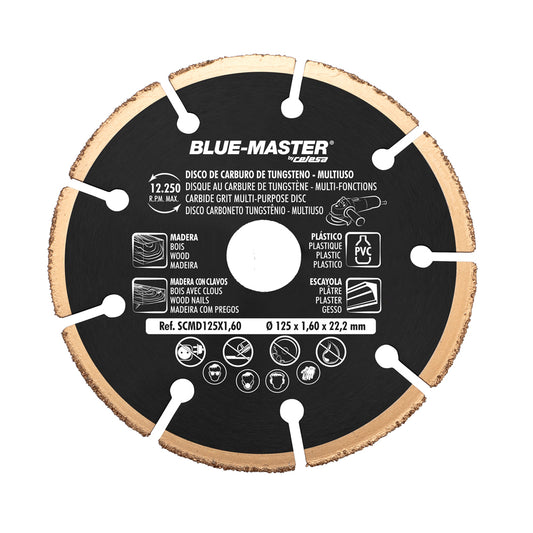 DISCO MULTIUSOS DE CARBURO DE TUNGSTENO Ø350X3X25,4