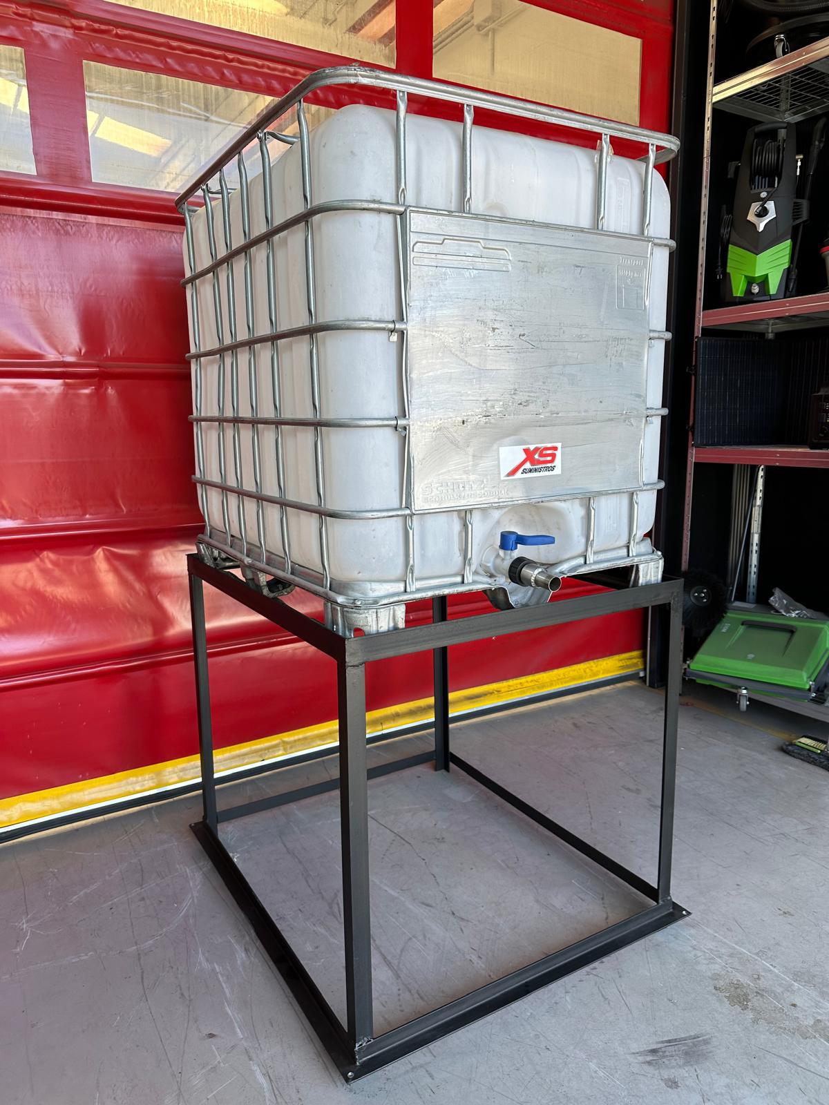 Depósito 1000L con soporte de 1 Metro