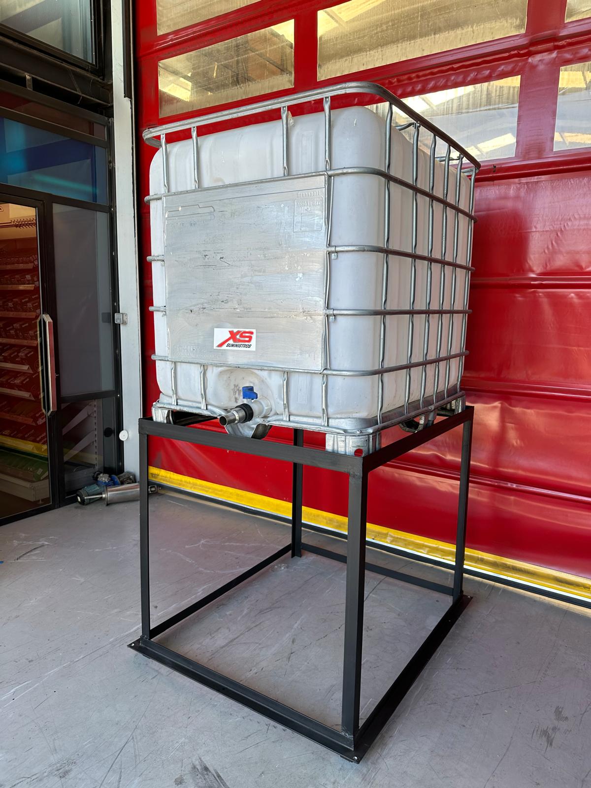 Depósito 1000L con soporte de 1 Metro