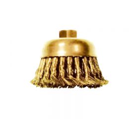 CEPILLO DE TAZA TRENZADO Ø100 MM BR