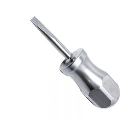 DESTORNILL. B/PLANA CORTO 3x38MM INOX